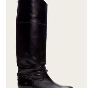 Frye MELISSA SEAM TALL Women's Black Over the Knee Boots